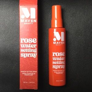 maven rose water setting spray